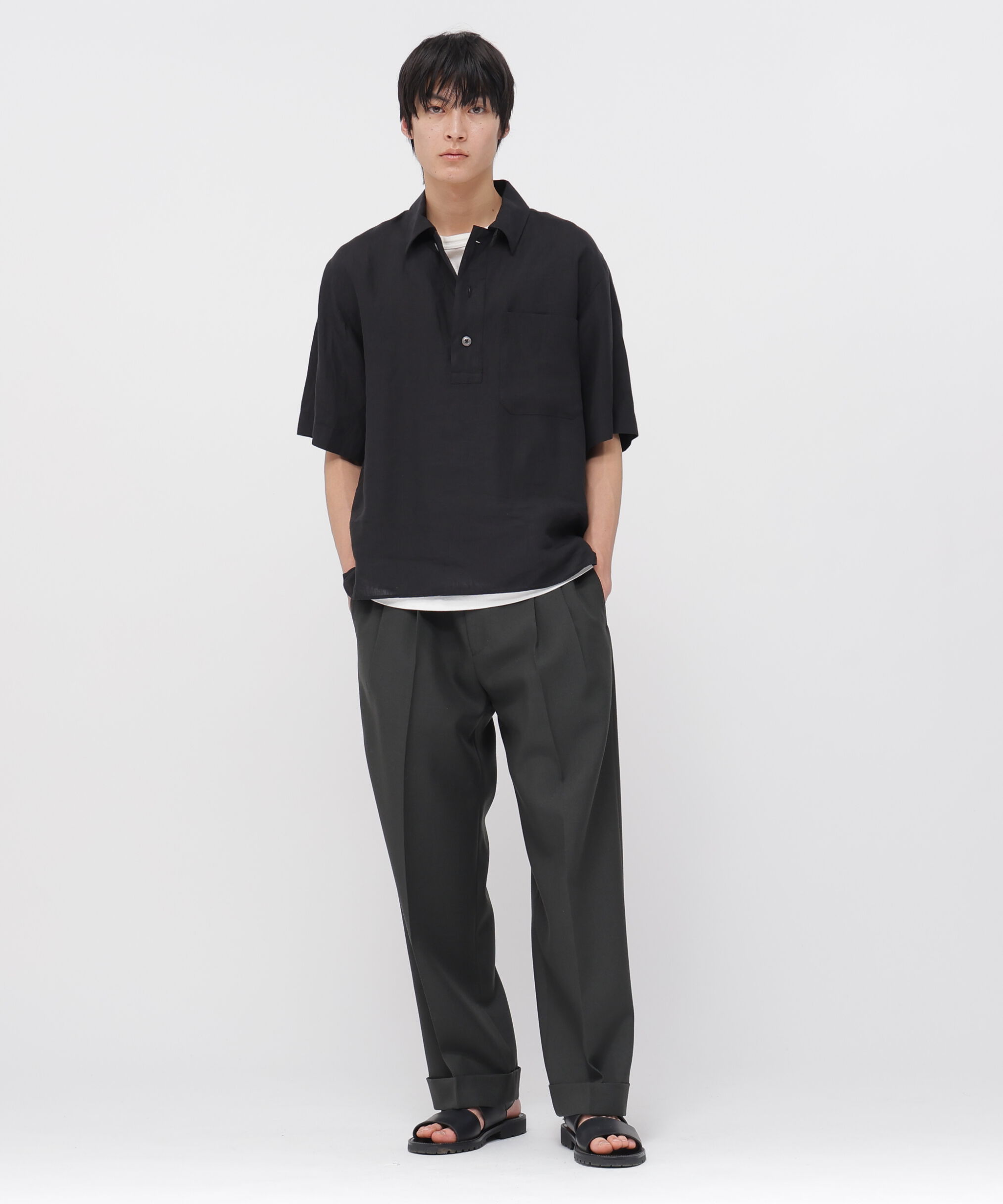 MARGARET HOWELL「SHIRTING LINEN SHIRT」|シャツ・ブラウス|