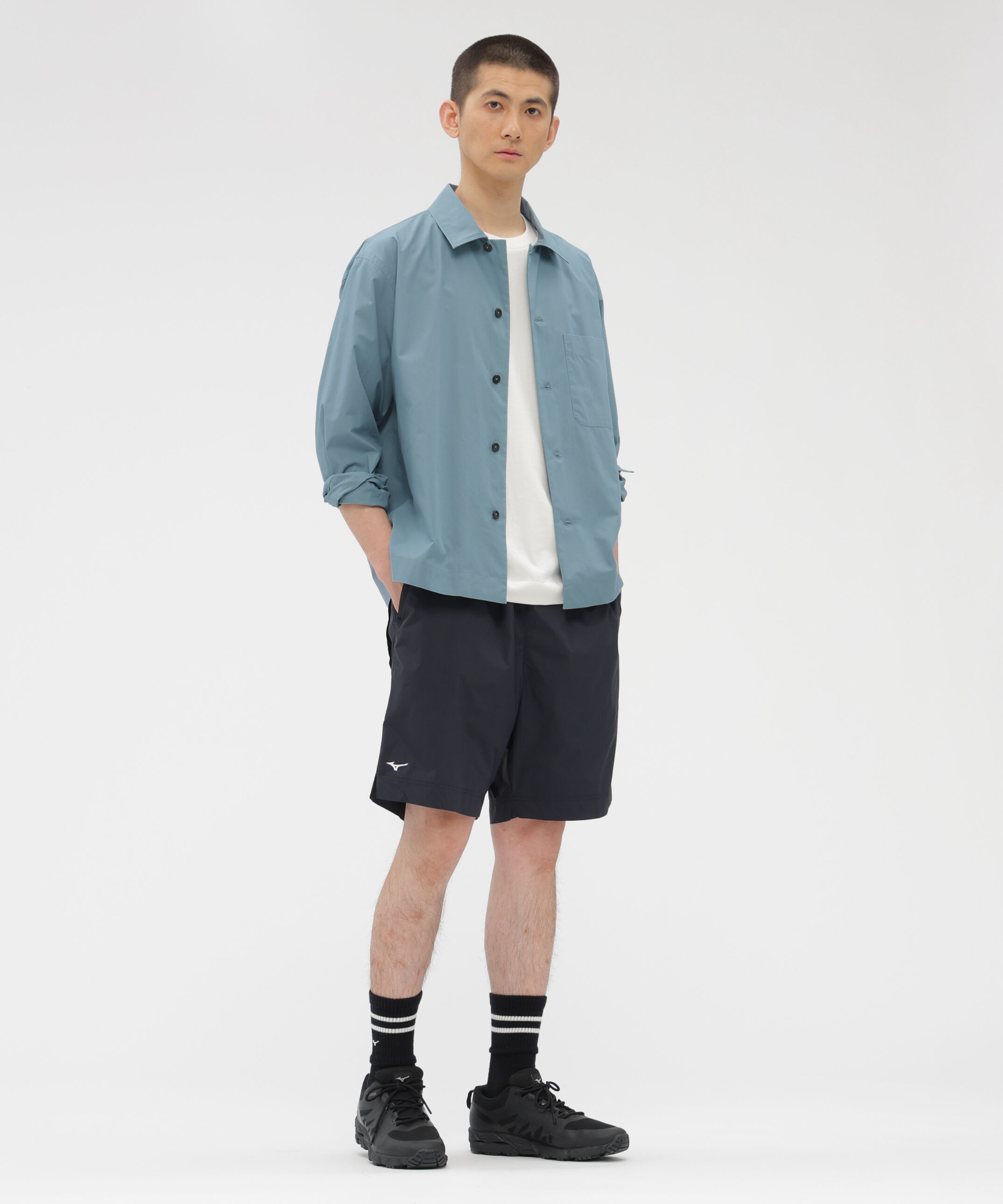 MARGARET HOWELL「HIGHDENSE COTTON POPLIN SHIRT」|シャツ・ブラウス|