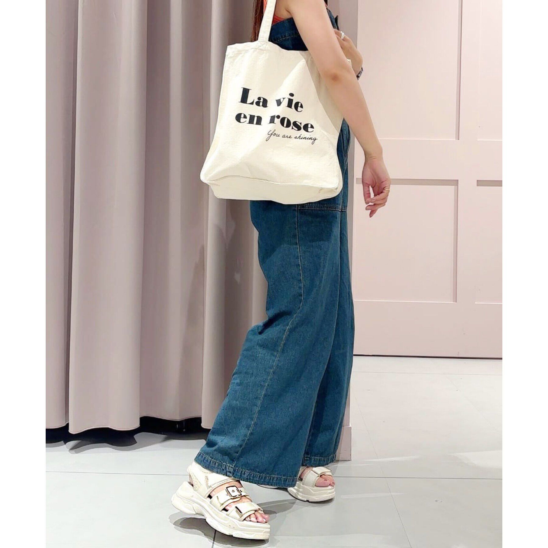 Ober Tashe「色&times;柄全10種類 ロゴトートバッグ」|トートバッグ|