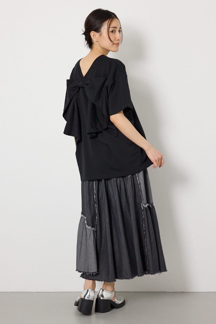 RODEO CROWNS「ビッグリボン2WAY Tシャツ」|Tシャツ・カットソー|