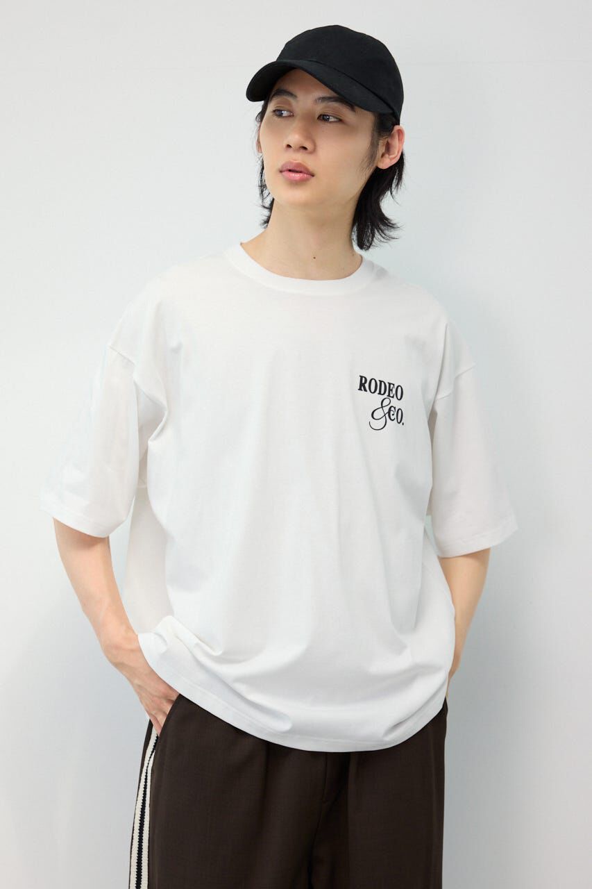 RODEO CROWNS「メンズ MASTER PROTECT ロゴTシャツ」|Tシャツ・カットソー|