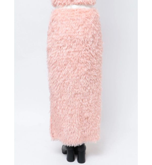 CALNAMUR「FEATHER LIKE TIGHT SK/フェザーライクタイトスカート【セットアップ対応商品】」|スカート|