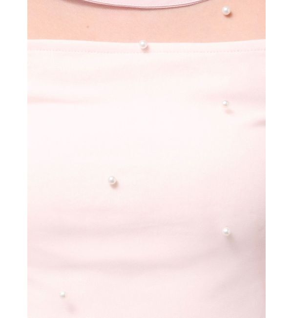 dazzlin「モチーフチュールシアートップス」|Tシャツ・カットソー|