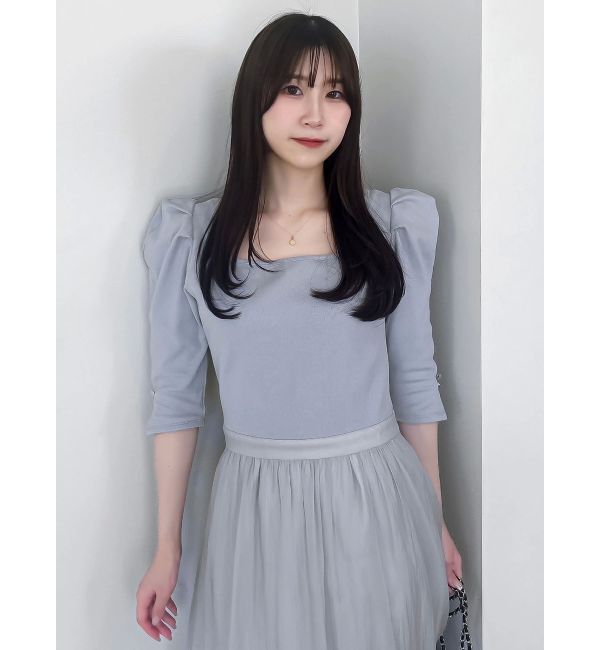 dazzlin「パワショルドッキングワンピース」|ワンピース|