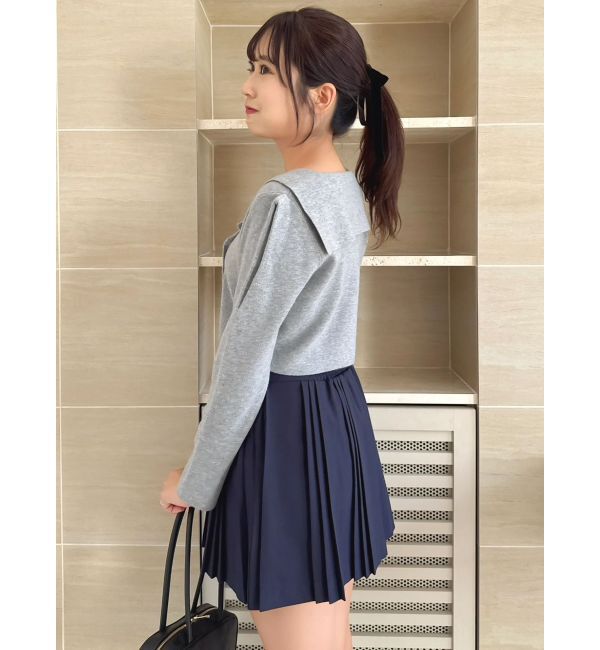 dazzlin「【POLO BCSコラボ】ベルトツキハイウエストプリーツミニスカート」|スカート|