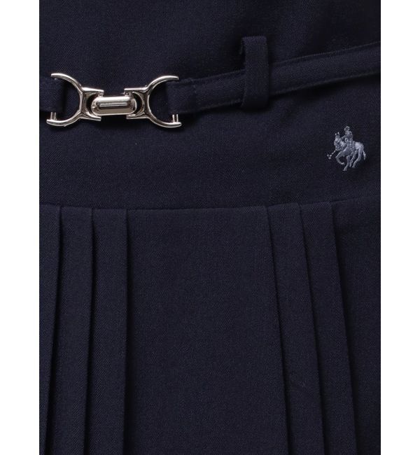 dazzlin「【POLO BCSコラボ】ベルトツキハイウエストプリーツミニスカート」|スカート|