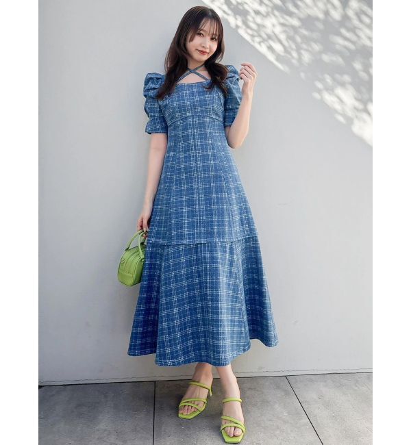 dazzlin「【再生産分】2WAYスイッチングステッチワンピース」|ワンピース|