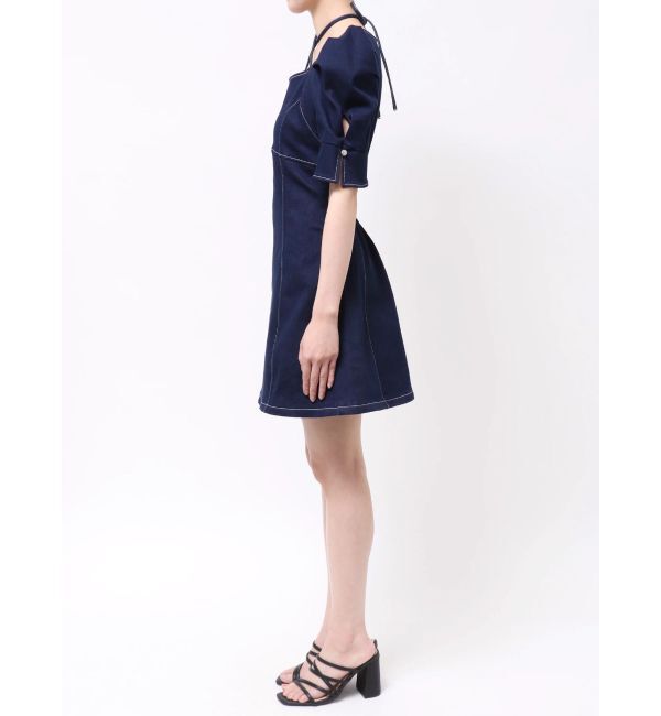 dazzlin「【再生産分】2WAYスイッチングステッチワンピース」|ワンピース|