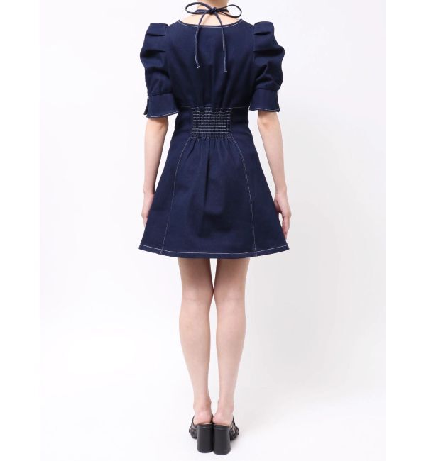 dazzlin「【再生産分】2WAYスイッチングステッチワンピース」|ワンピース|