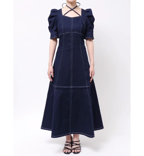 dazzlin「【再生産分】2WAYスイッチングステッチワンピース」|ワンピース|