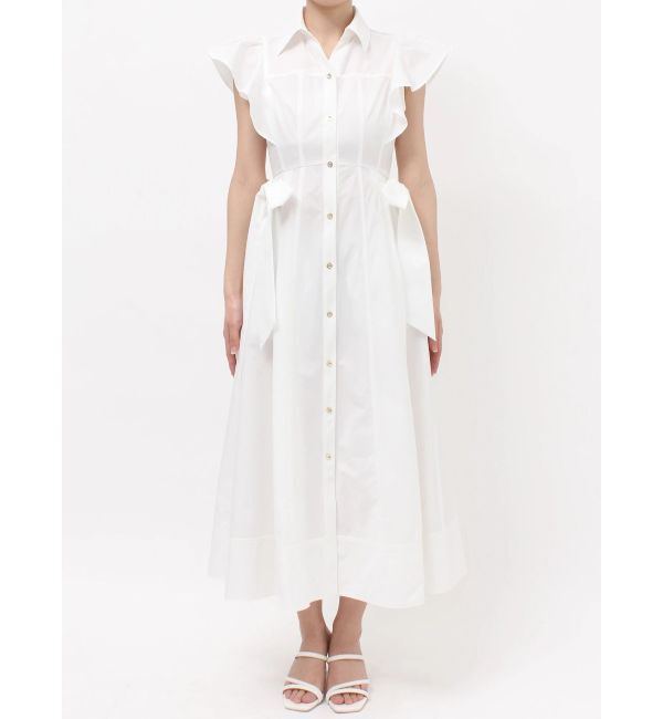 dazzlin「ステッチワークコルセットシャツワンピース」|ワンピース|
