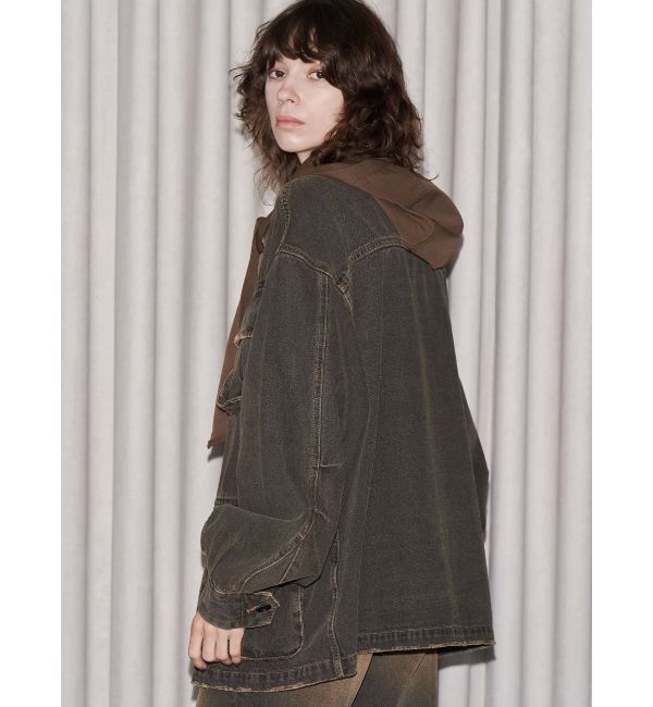 EMODA「【VEQUM】BOXY DENIM BZ」|ブルゾン・スタジャン|