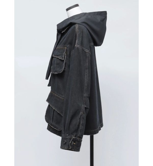 EMODA「【VEQUM】BOXY DENIM BZ」|ブルゾン・スタジャン|