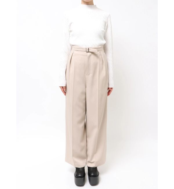 MURUA「フロントベルトワイドパンツ【セットアップ着用可】」|その他|