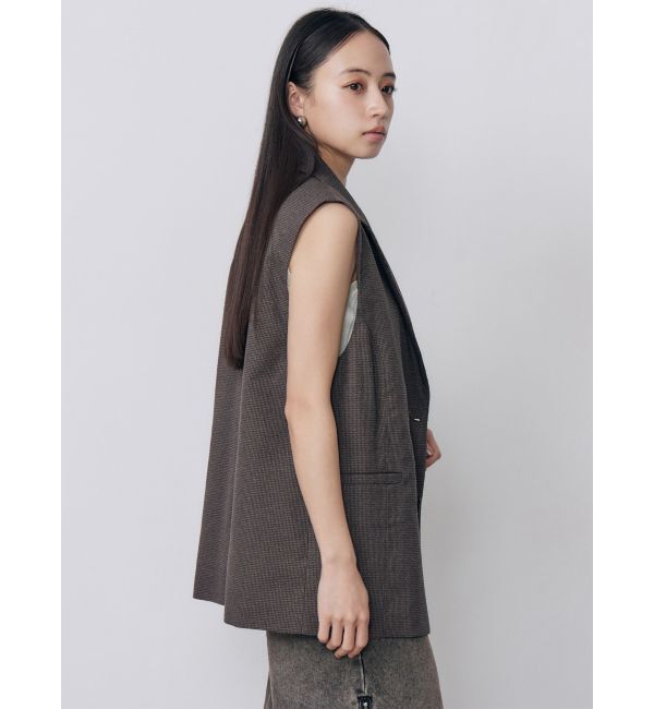 MURUA「メッシュダブルジレ【セットアップ着用可】」|ベスト・ジレ|