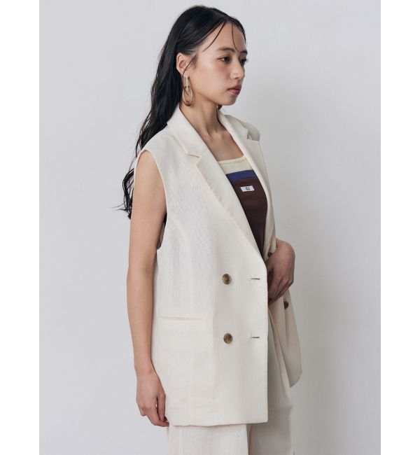 MURUA「メッシュダブルジレ【セットアップ着用可】」|ベスト・ジレ|