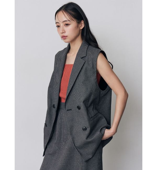 MURUA「メッシュダブルジレ【セットアップ着用可】」|ベスト・ジレ|