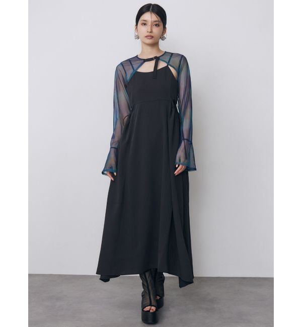 MURUA「【WEB限定】シアーボレロキャミワンピース」|ワンピース|
