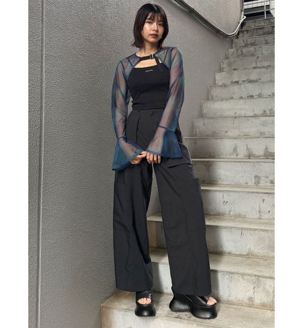 MURUA「【WEB限定】シアーボレロキャミワンピース」|ワンピース|