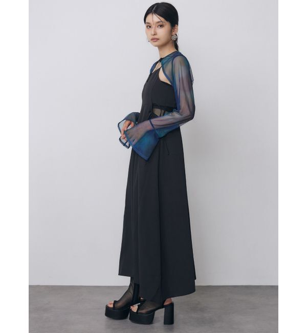 MURUA「【WEB限定】シアーボレロキャミワンピース」|ワンピース|