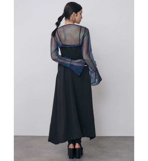 MURUA「【WEB限定】シアーボレロキャミワンピース」|ワンピース|