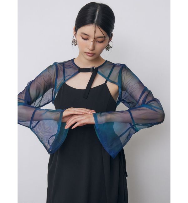 MURUA「【WEB限定】シアーボレロキャミワンピース」|ワンピース|