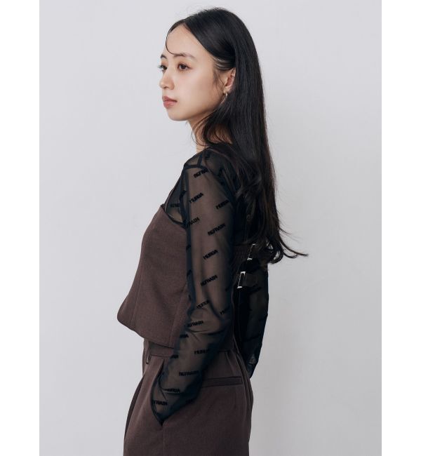 MURUA「デジタルロゴシアートップス」|Tシャツ・カットソー|