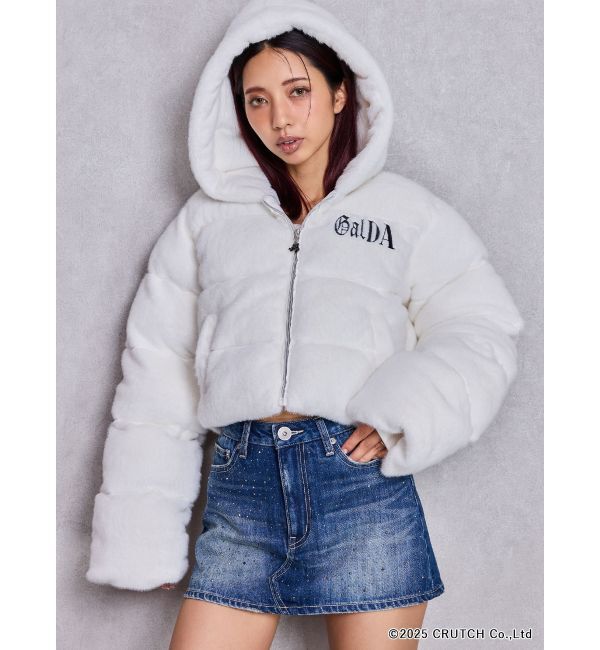 GYDA「GYDA&times;GALFY eco far superショートコート」|その他|