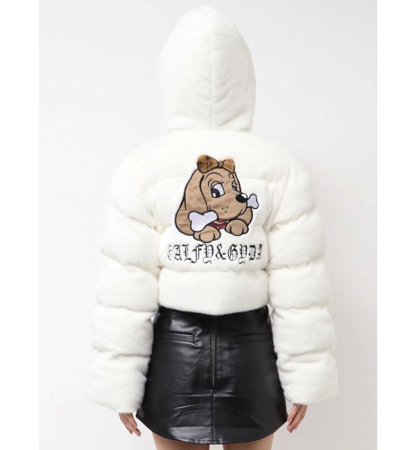GYDA「GYDA&times;GALFY eco far superショートコート」|その他|