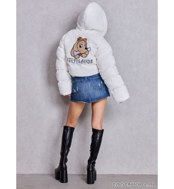 GYDA「GYDA&times;GALFY eco far superショートコート」|その他|