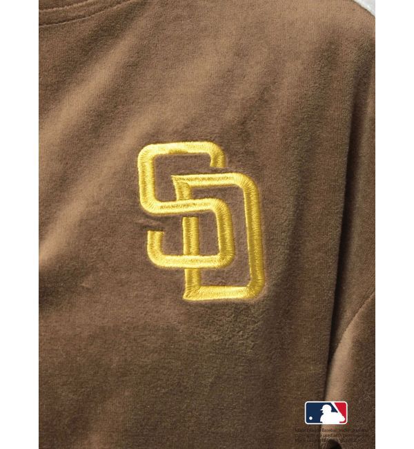 GYDA「GYDA［MLB］2ラインハーフZIPショートトップス」|Tシャツ・カットソー|