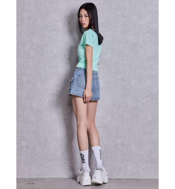 GYDA「GLITTER GG Tシャツ」|Tシャツ・カットソー|