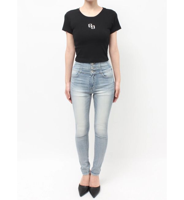GYDA「GLITTER GG Tシャツ」|Tシャツ・カットソー|