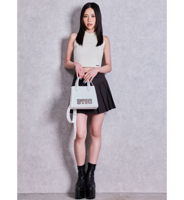 GYDA「GYDA bijouプレートBAG」|ハンドバッグ|