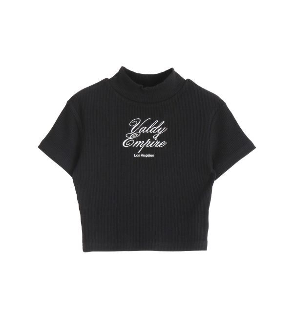 GYDA「Valdy Empireハーフスリーブテレコタートルトップス」|Tシャツ・カットソー|