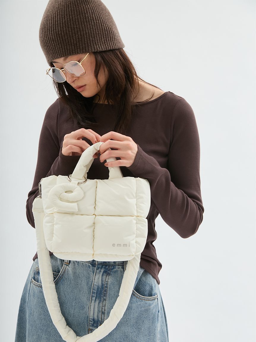 emmi atelier「ecoパデットミニショルダーバッグ」|ショルダー・メッセンジャー|IVR