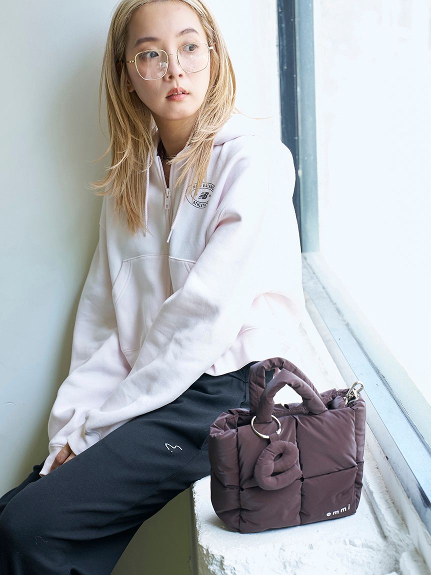 emmi atelier「ecoパデットミニショルダーバッグ」|ショルダー・メッセンジャー|