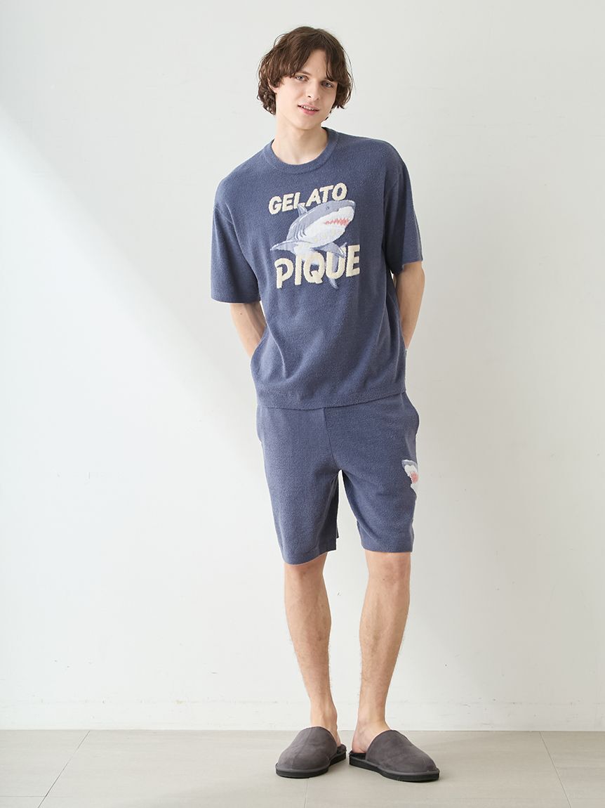 GELATO PIQUE HOMME「【HOMME】【接触冷感】スムーズィーliteクールシャークプルオーバー」|プルオーバー|