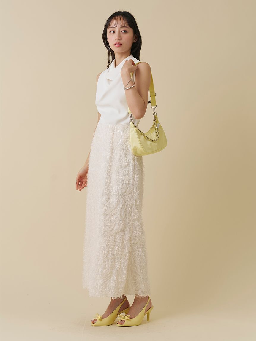 SNIDEL「【SNIDEL&times;LeSportsac】CHAIN SM CONV HOBO」|ショルダー・メッセンジャー|