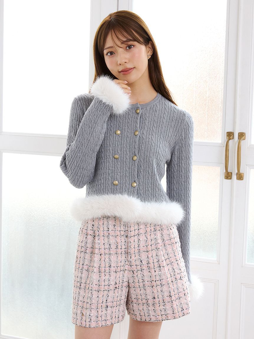 CELFORD「【セットアップ対応】ツイードワンタックショートパンツ」|その他|