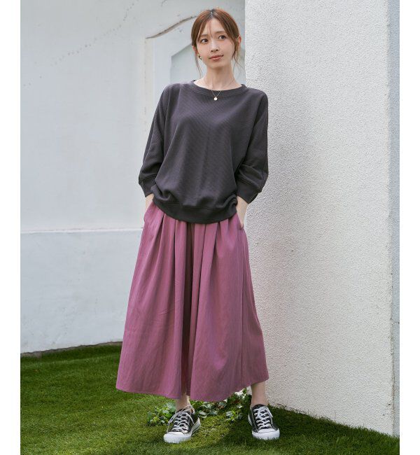ikka「タックフライスドルマンプルオーバー」|その他|