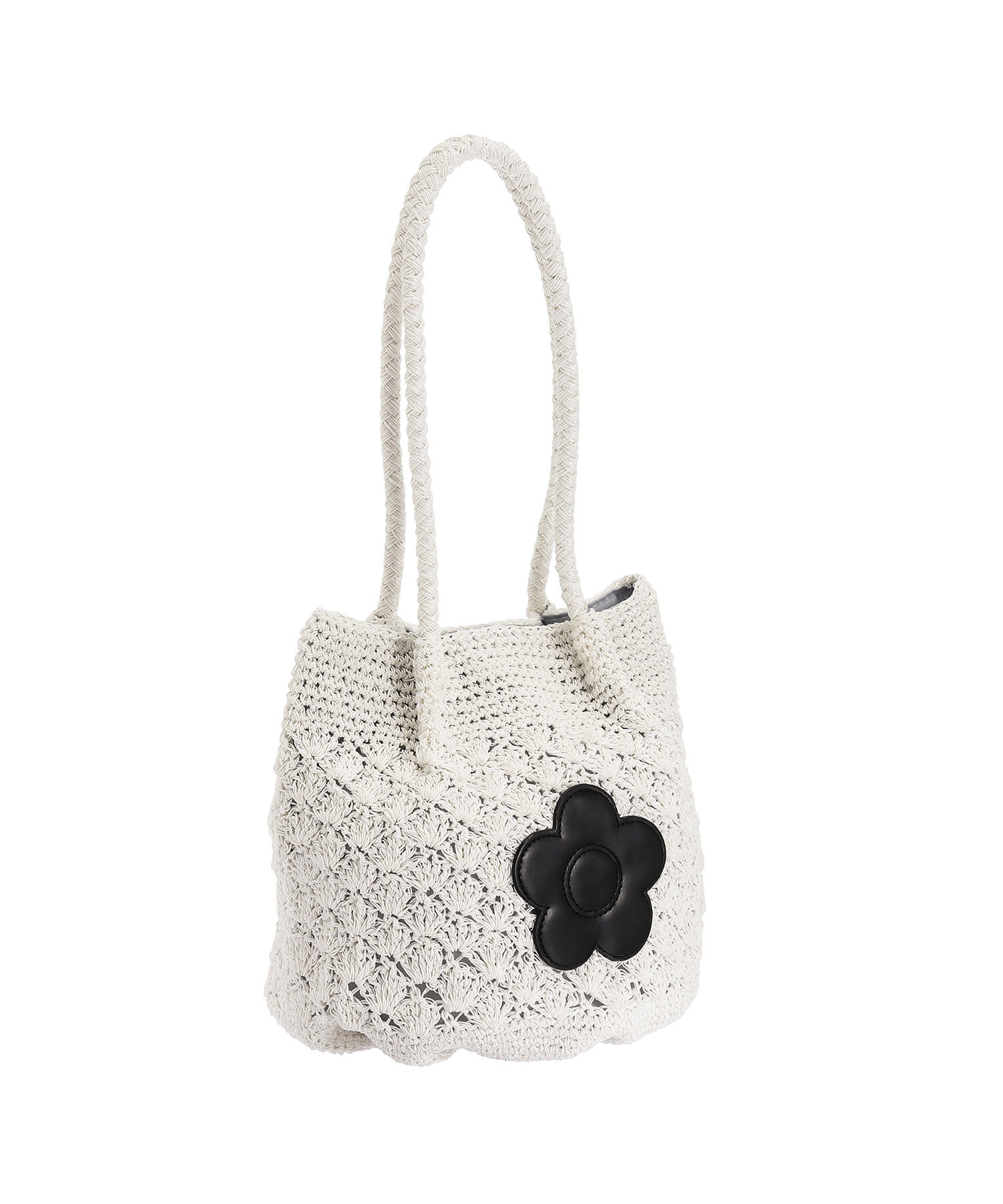 MARY QUANT「ラメクロッシェ ミニトート」|トートバッグ|