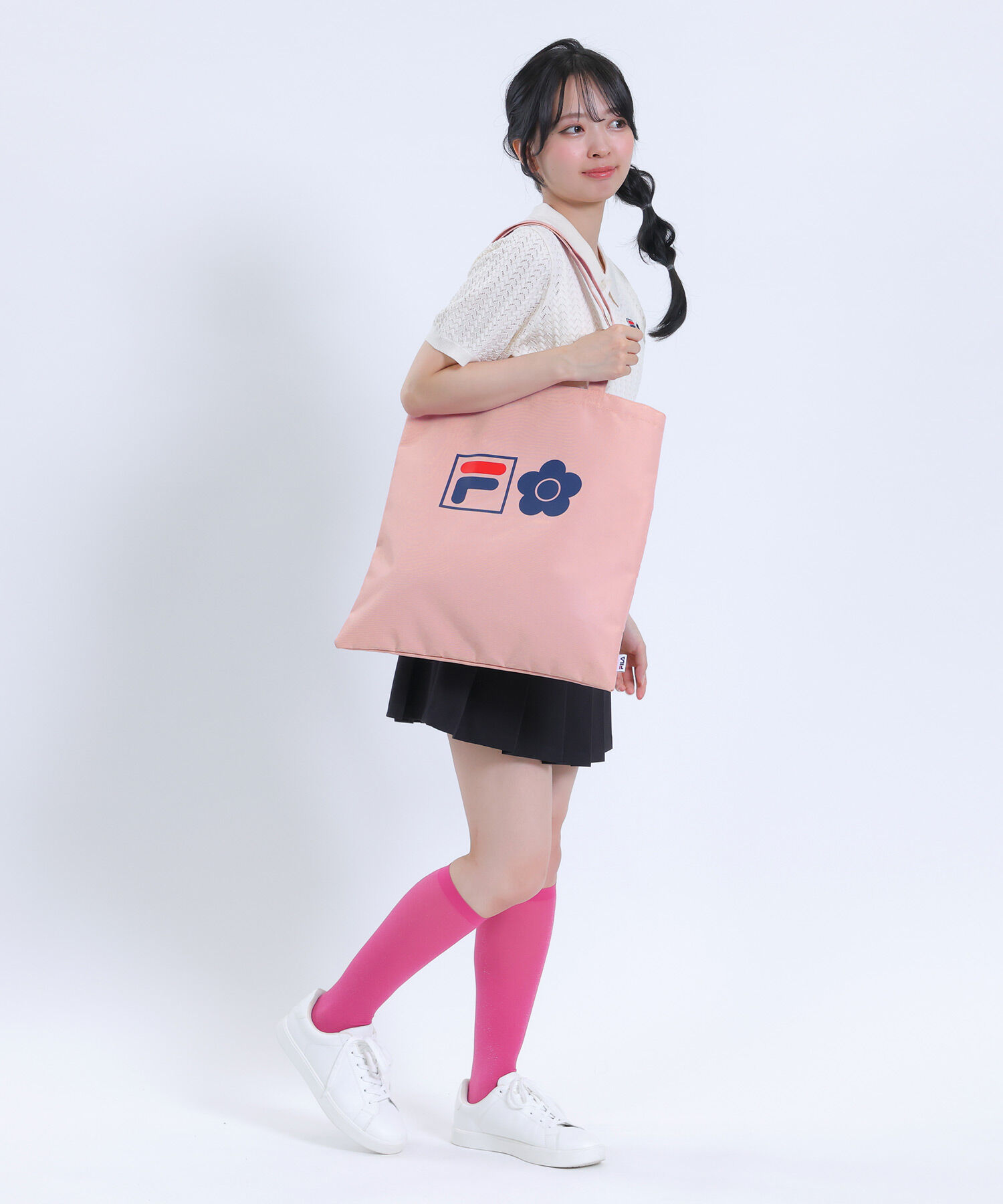 MARY QUANT「FILA&times;MQポリキャンバストート」|トートバッグ|