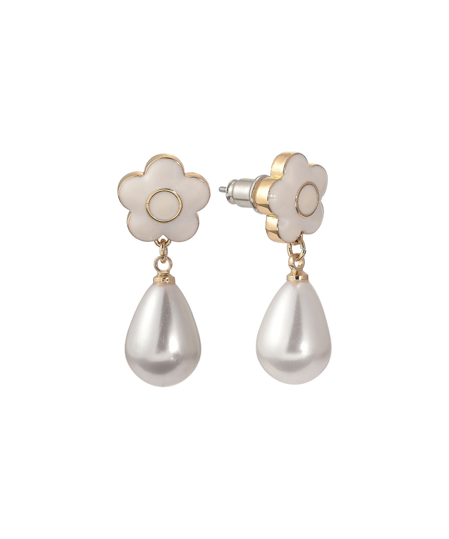 MARY QUANT「エポデイジードロップパール ピアス」|ピアス|
