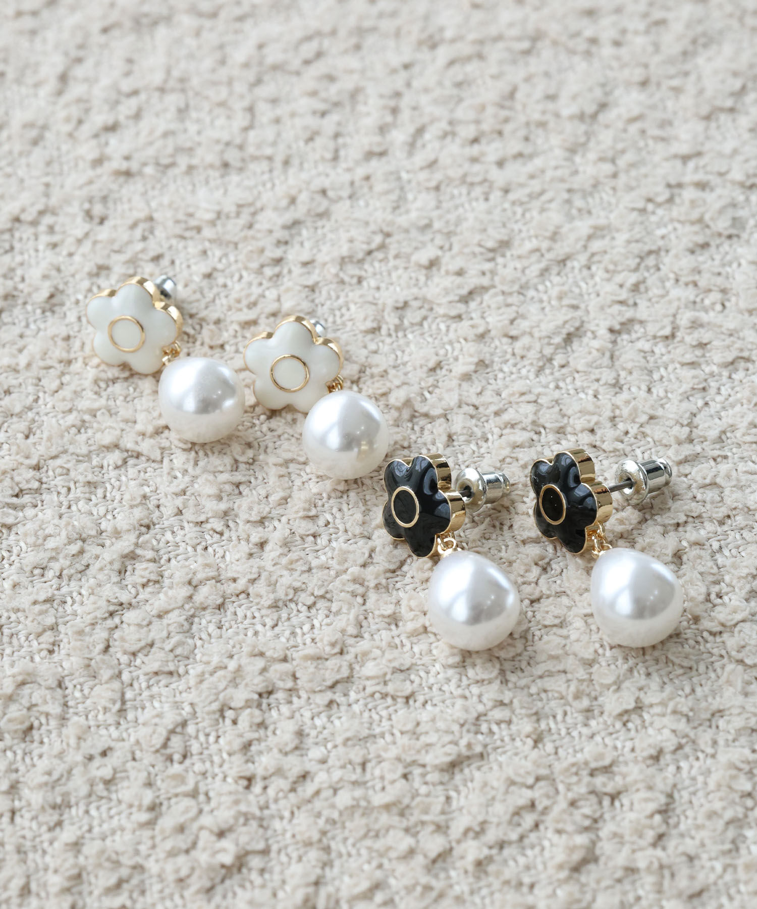 MARY QUANT「エポデイジードロップパール ピアス」|ピアス|