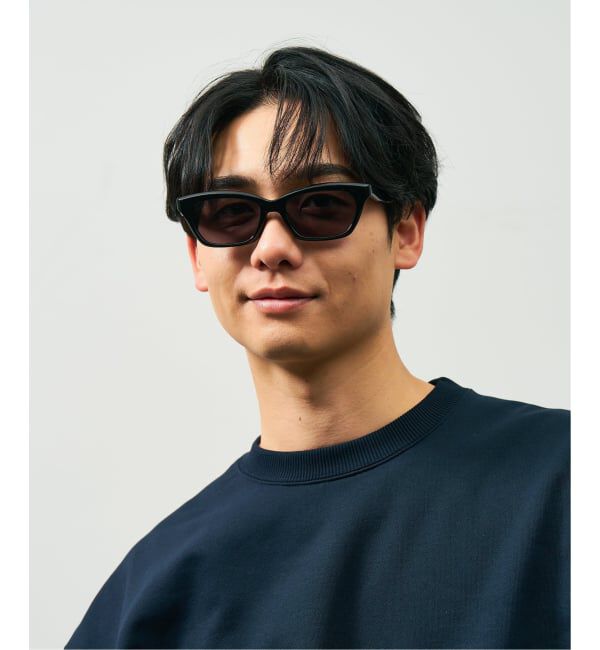  「SUNCUTGlasses/UV100%CUT サングラス カラーレンズ 太縁 紫外線対策 UVカット ユニセックス スポーツ」|サングラス|