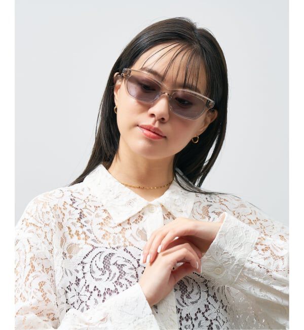  「SUNCUTGlasses/UV100%CUT サングラス カラーレンズ 太縁 紫外線対策 UVカット ユニセックス スポーツ」|サングラス|