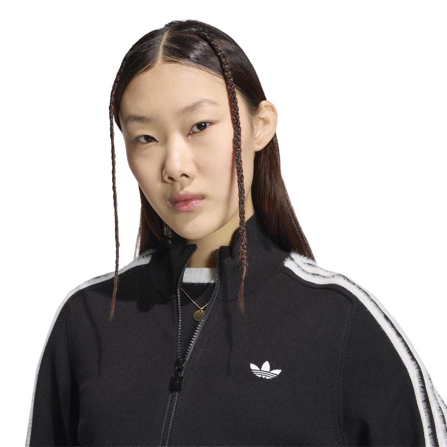 adidas「【ADIDAS ｳｪｱ】W KNITTED FIREBIRD TRACKTOP」|ポロシャツ|