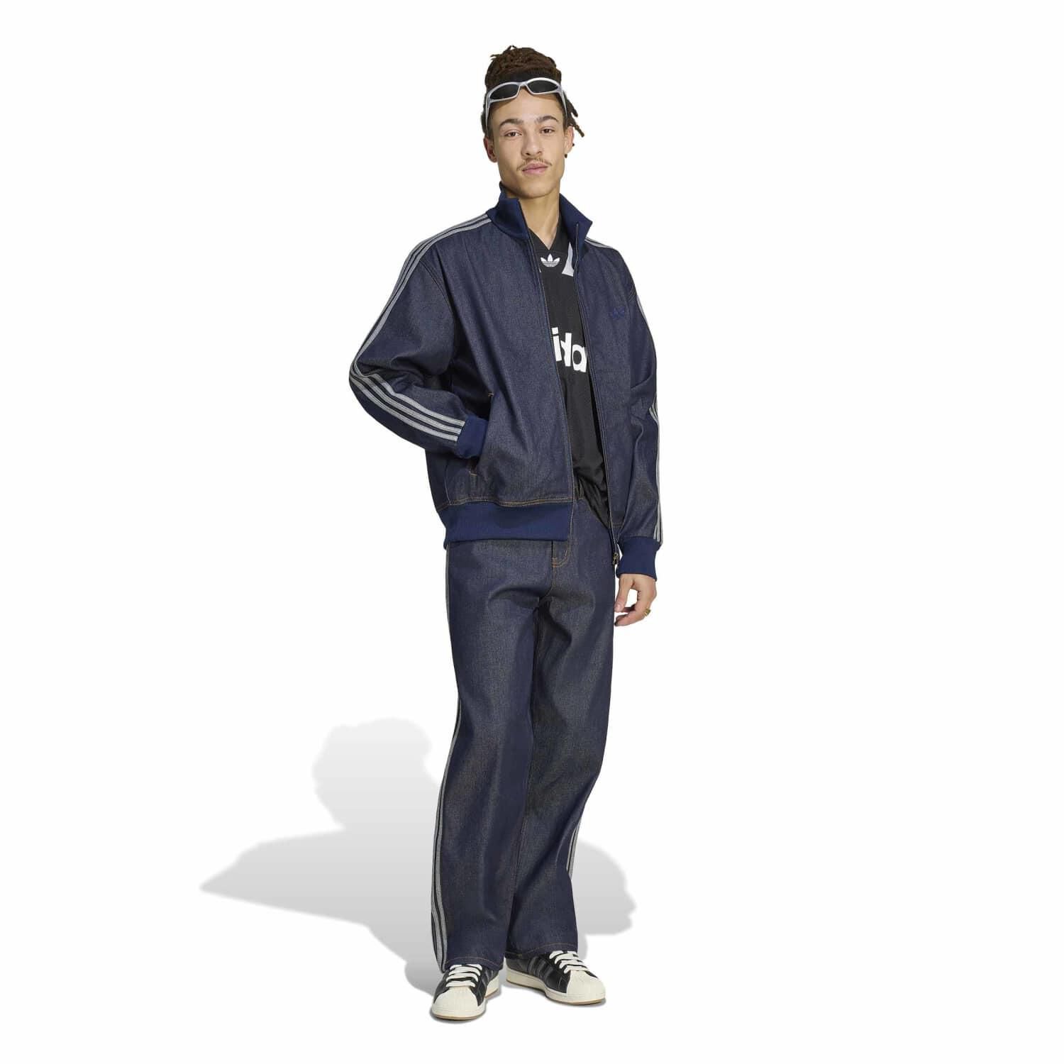 adidas「【ADIDAS ｳｪｱ】M AC RAW DENIM FIREBIRD TT」|ポロシャツ|