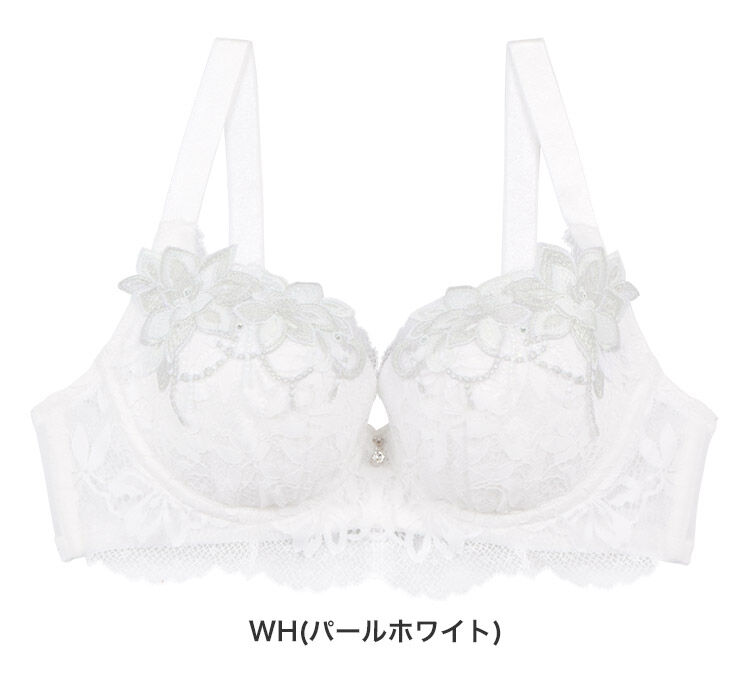 intesucre「アンテシュクレ なでしこブラ ブラジャー単品 C-G/65-75 IBT363」|インナー|WH